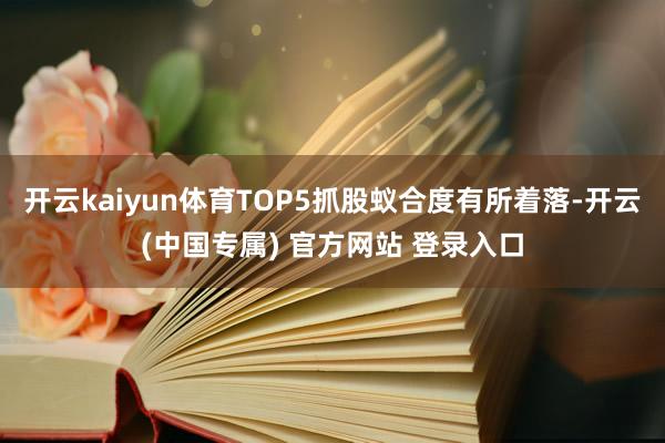 开云kaiyun体育TOP5抓股蚁合度有所着落-开云(中国专属) 官方网站 登录入口